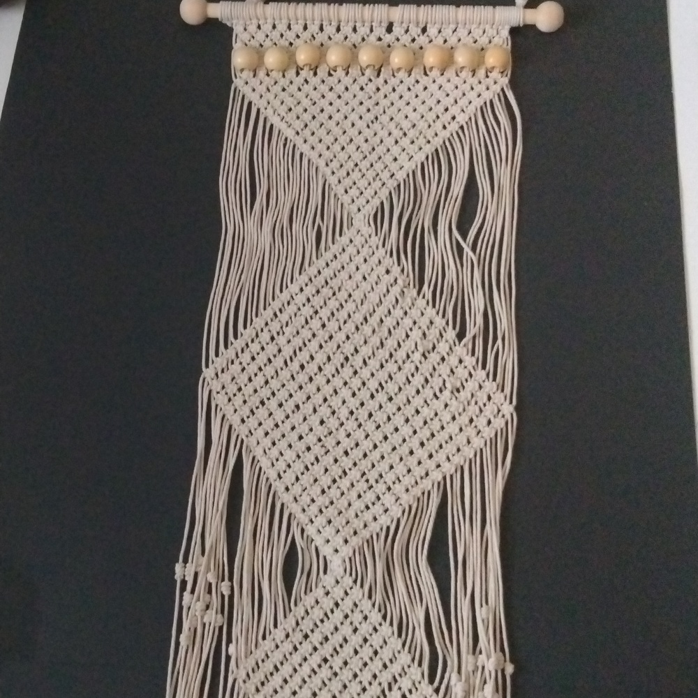 🧘 Macrame hanging wall decor